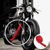 Bike Exhaust Pipe Insulation Heat-Wrap 5CM x 10M Red 064105